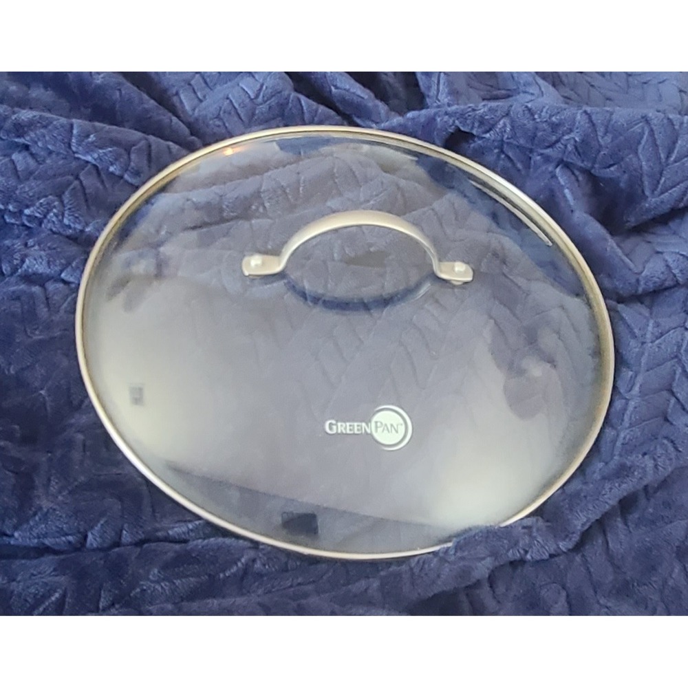 GreenPan 12 Inch Replacement Skillet Lid Tempered Glass Stainless Steel Handle
